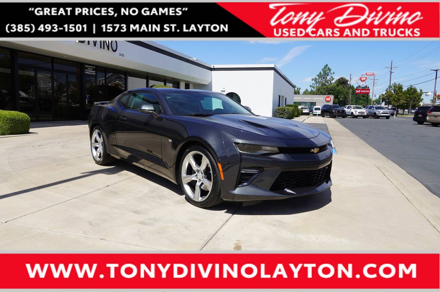2016 Chevrolet Camaro 2SS — Coupe — 11,133 mi — Riverdale, UT