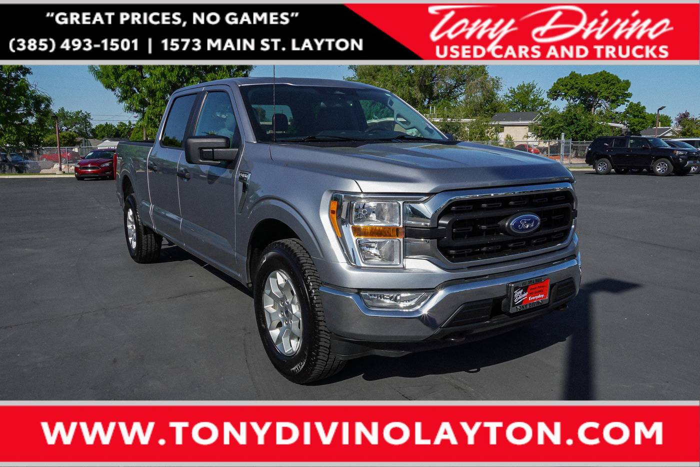 2022 Ford F-150 XLT — Pickup Truck — 58,638 mi — Riverdale, UT