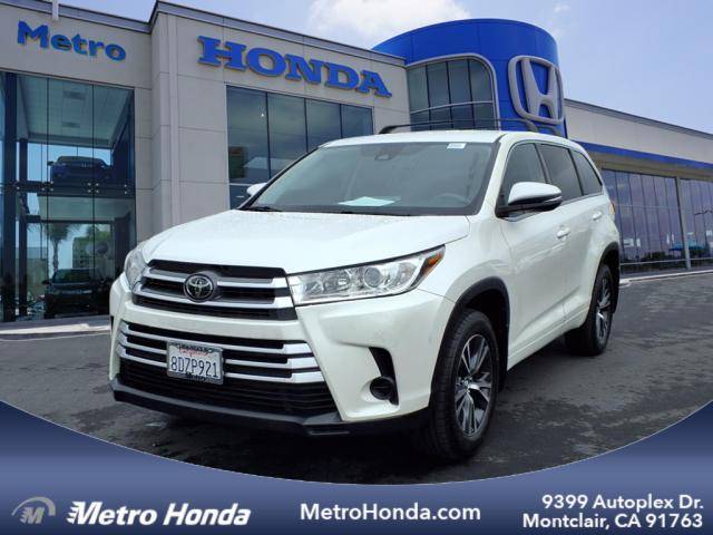 2018 Toyota Highlander LE — SUV — 89,133 mi — Montclair, CA