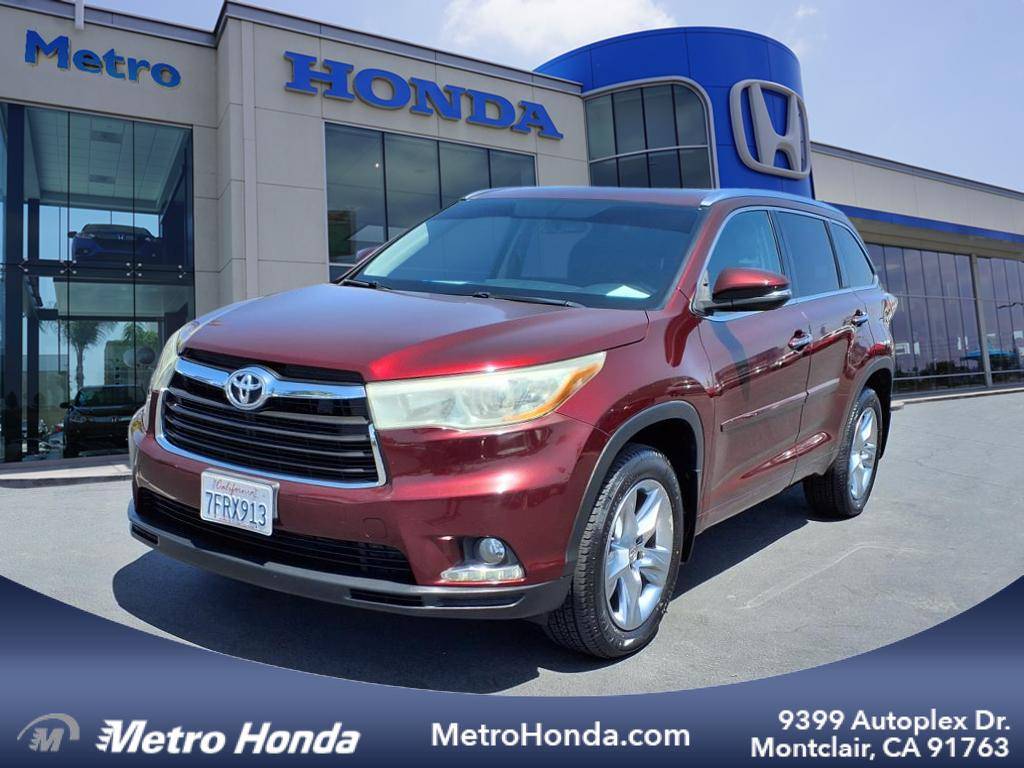 2015 Toyota Highlander Limited — SUV — 84,827 mi — Montclair, CA