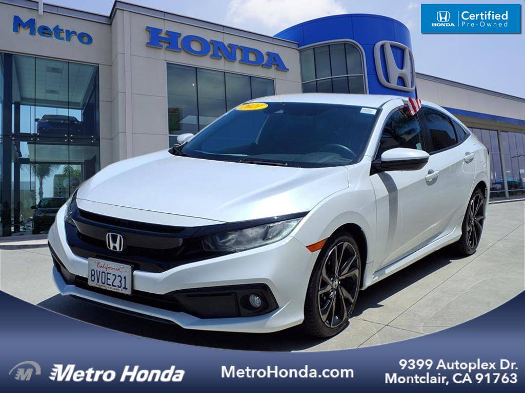 2021 Honda Civic Sport — Sedan — 54,659 mi — Montclair, CA