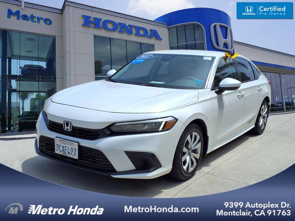 2022 Honda Civic LX — Sedan — 32,650 mi — Montclair, CA