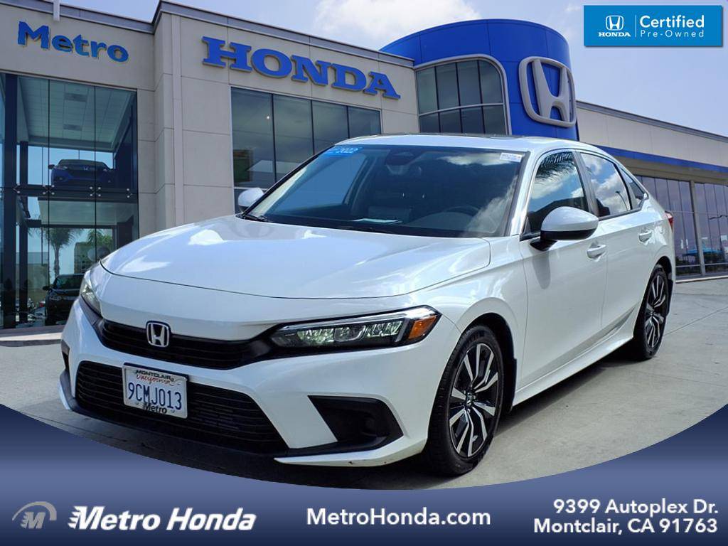 2022 Honda Civic EX — Sedan — 10,823 mi — Montclair, CA