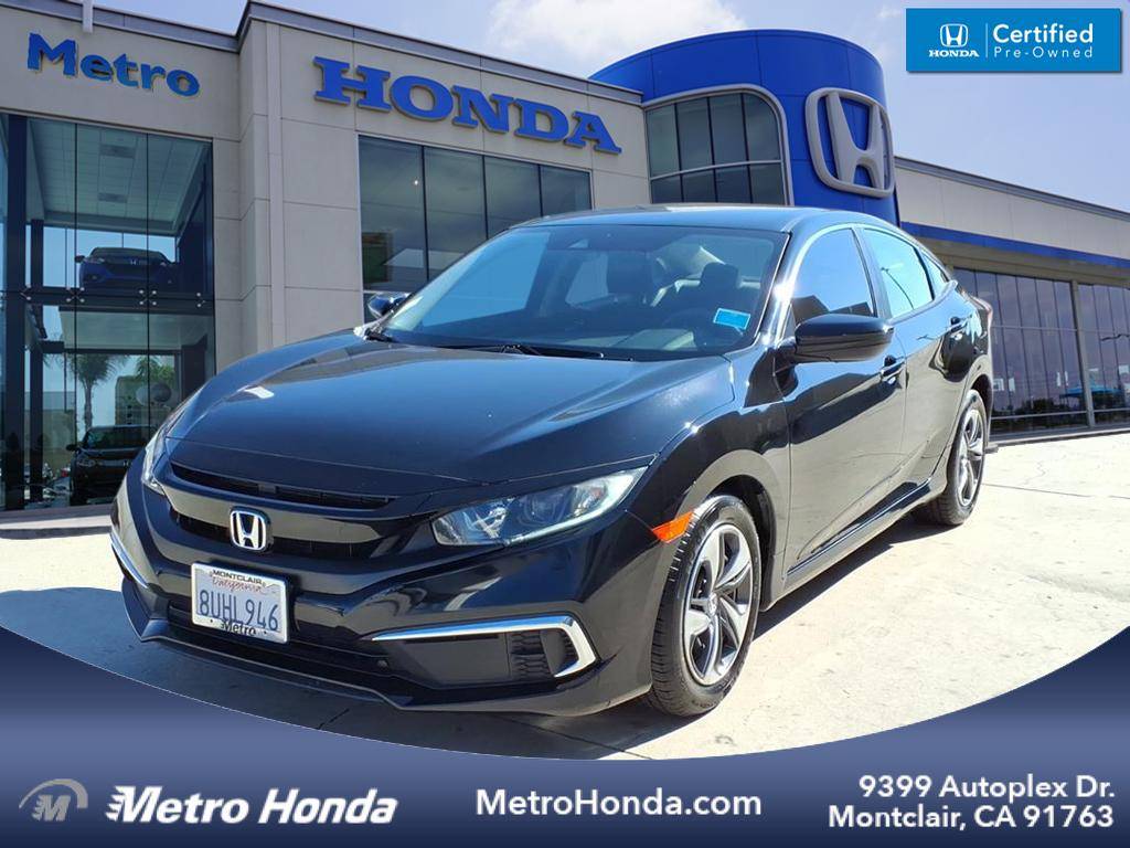 2020 Honda Civic LX — Sedan — 31,984 mi — Montclair, CA