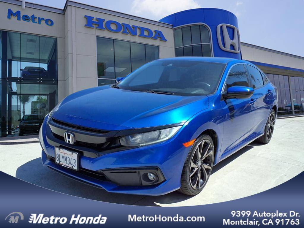 2019 Honda Civic Sport — Sedan — 77,628 mi — Montclair, CA