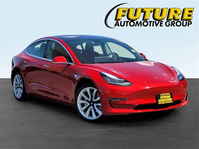 2018 Tesla Model 3 Long Range — Sedan — 55,061 mi — Concord, CA