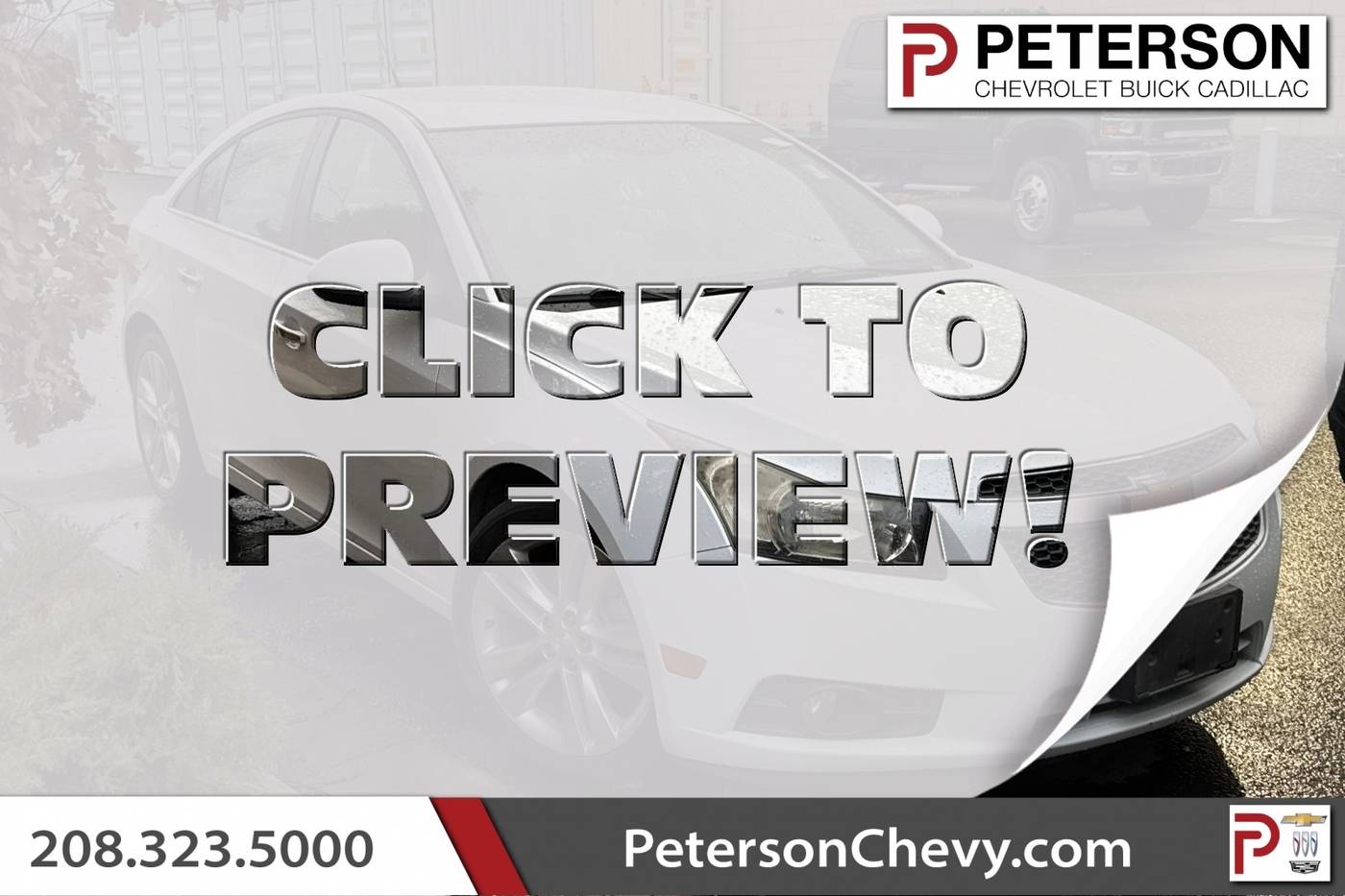 2012 Chevrolet Cruze LTZ — Sedan — 102,712 mi — Boise, ID