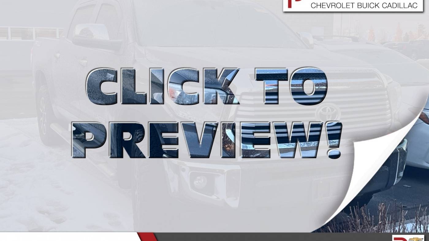 2017 Toyota Tundra Limited — Pickup Truck — 37,508 mi — Boise, ID