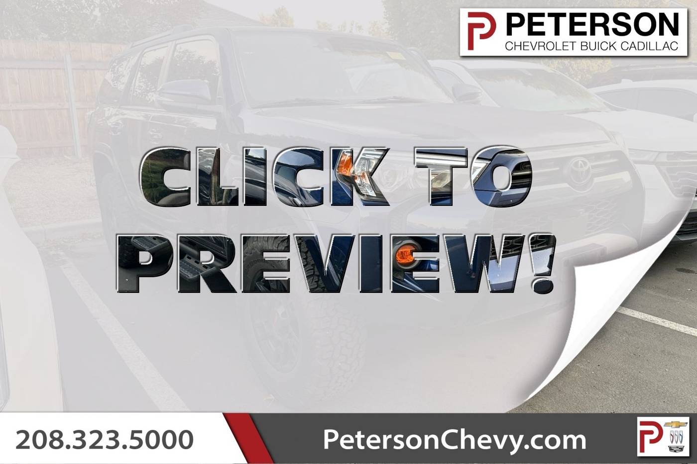 2022 Toyota 4Runner SR5 Premium — SUV — 33,061 mi — Boise, ID