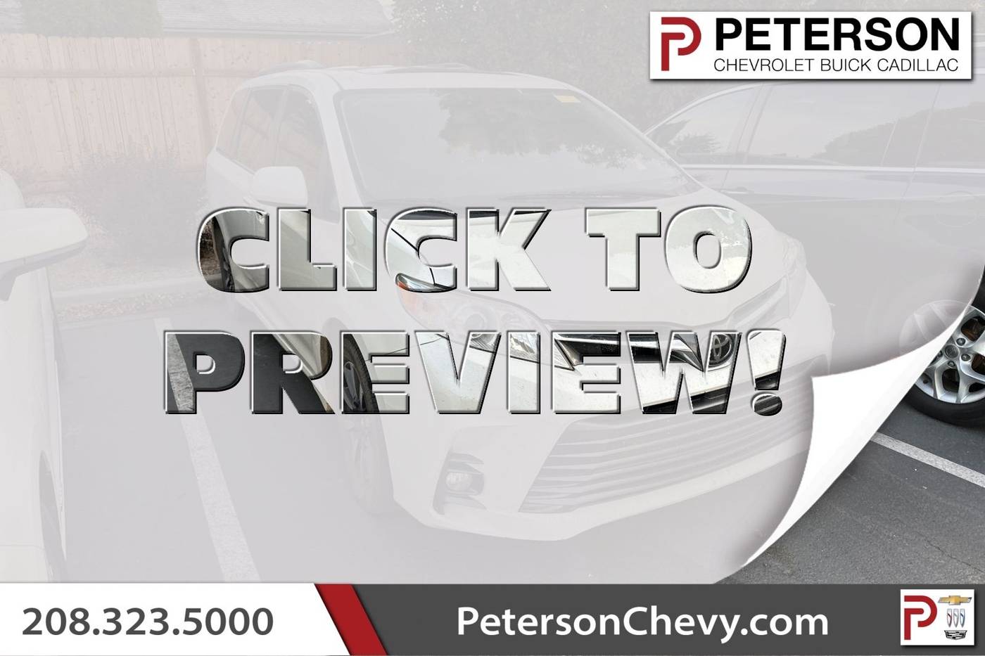 2018 Toyota Sienna XLE Premium — Minivan — 125,824 mi — Boise, ID