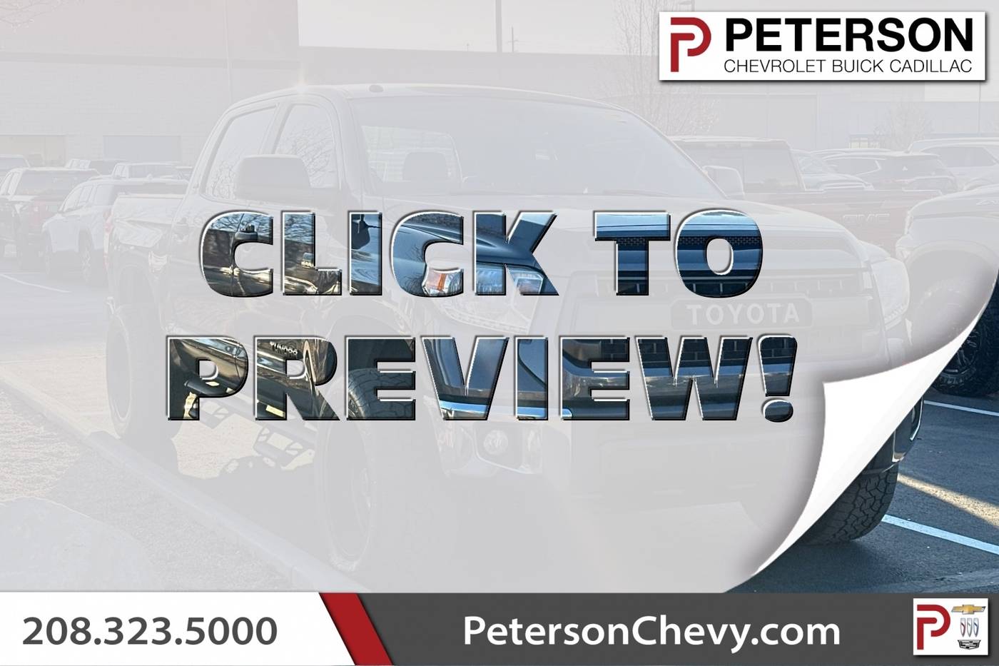 2017 Toyota Tundra SR5 — Pickup Truck — 55,638 mi — Boise, ID