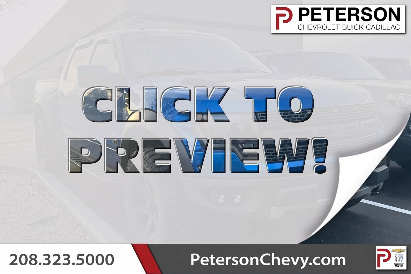 2011 Ford F-150 Raptor — Pickup Truck — 129,596 mi — Boise, ID