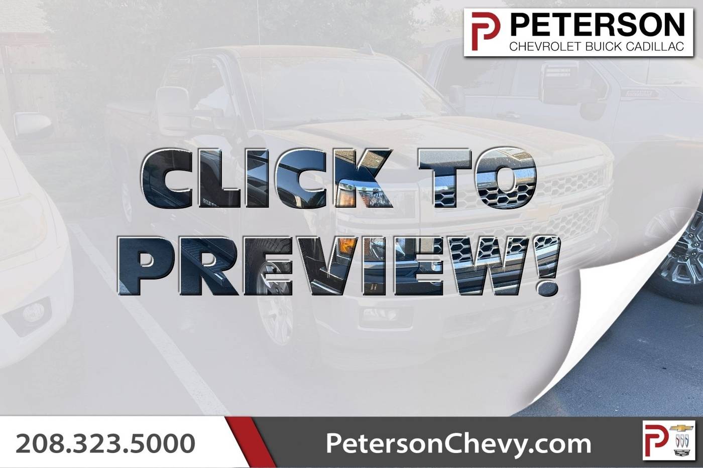 2015 Chevrolet Silverado 1500 LT — Pickup Truck — 101,716 mi — Boise, ID