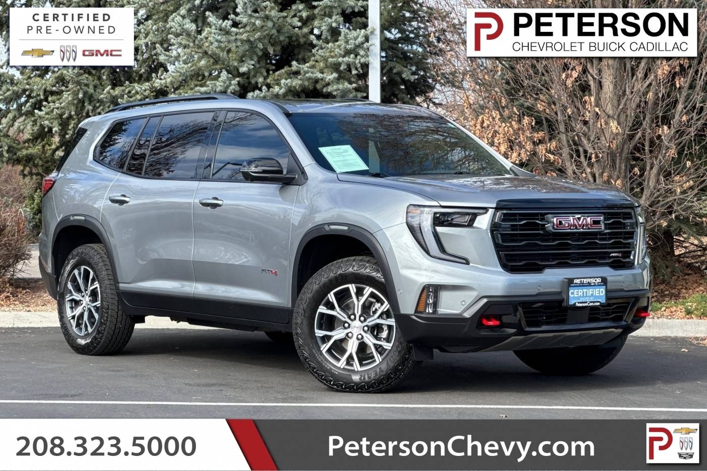 2025 GMC Acadia AT4 — SUV — 1,588 mi — Boise, ID