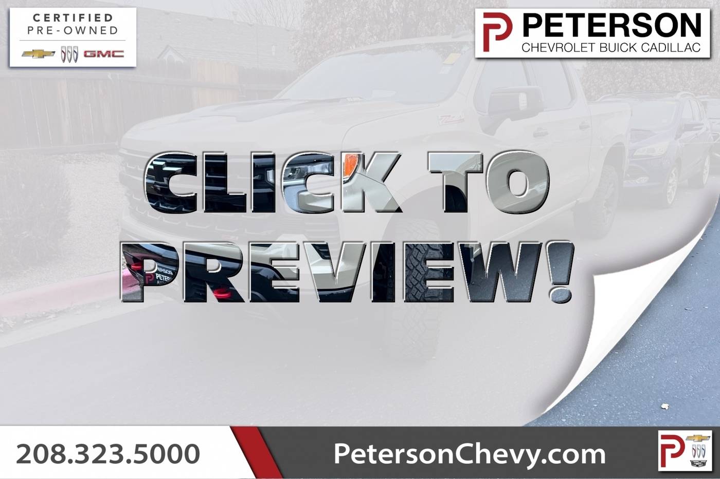 2022 Chevrolet Silverado 1500 LT Trail Boss — Pickup Truck — 25,935 mi — Boise, ID