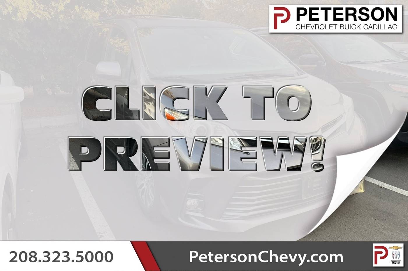 2020 Toyota Sienna XLE — Minivan — 106,472 mi — Boise, ID