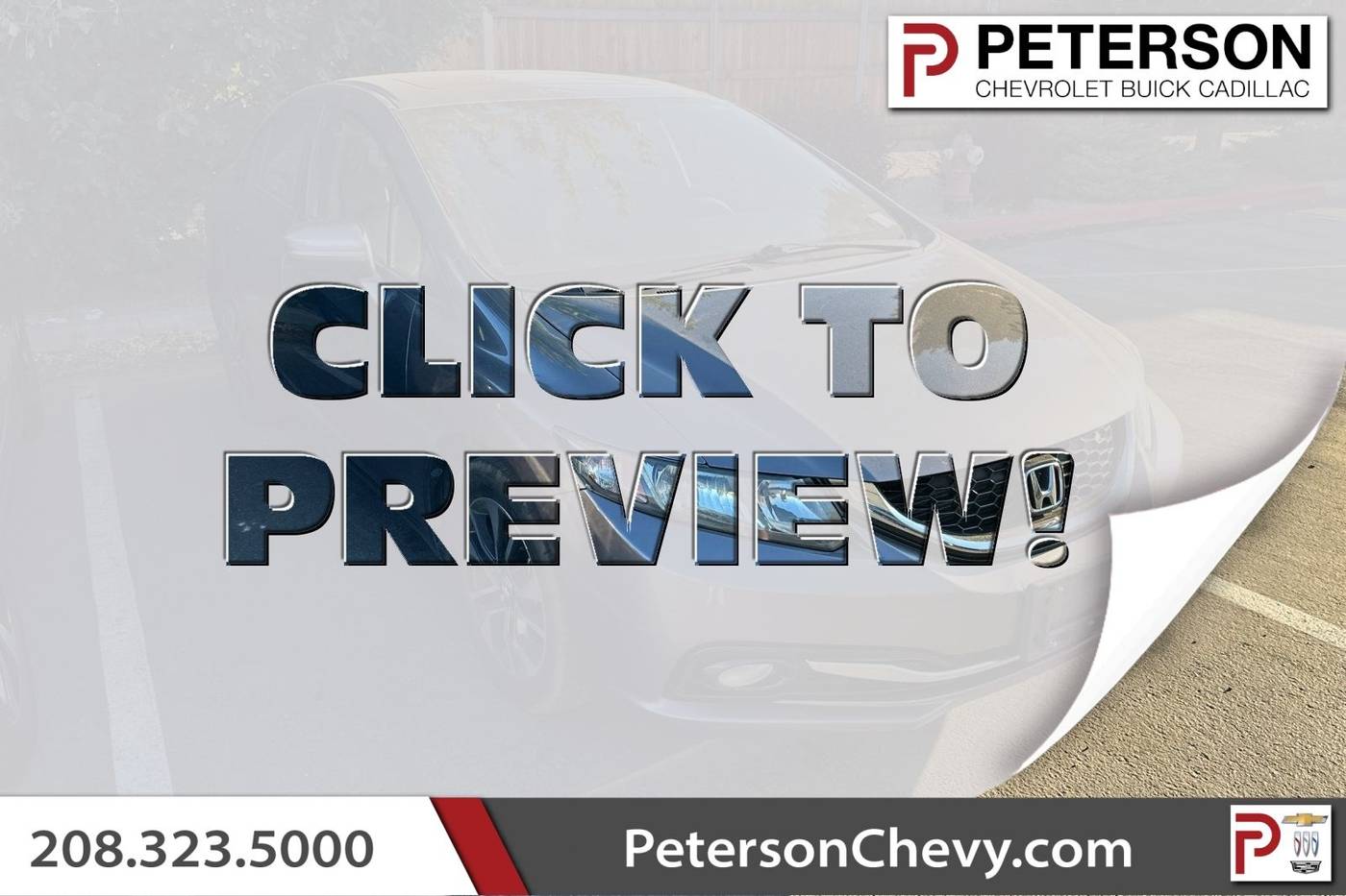 2014 Honda Civic EX-L — Sedan — 111,045 mi — Boise, ID
