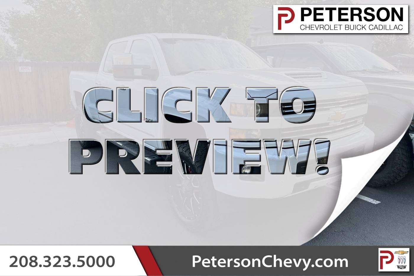 2018 Chevrolet Silverado 2500HD LTZ — Pickup Truck — 108,031 mi — Boise, ID