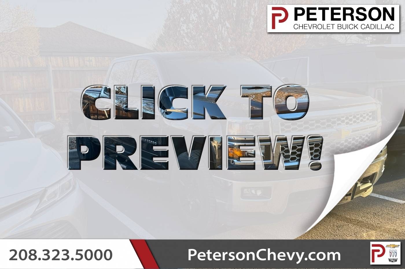 2015 Chevrolet Silverado 1500 LT — Pickup Truck — 83,944 mi — Boise, ID
