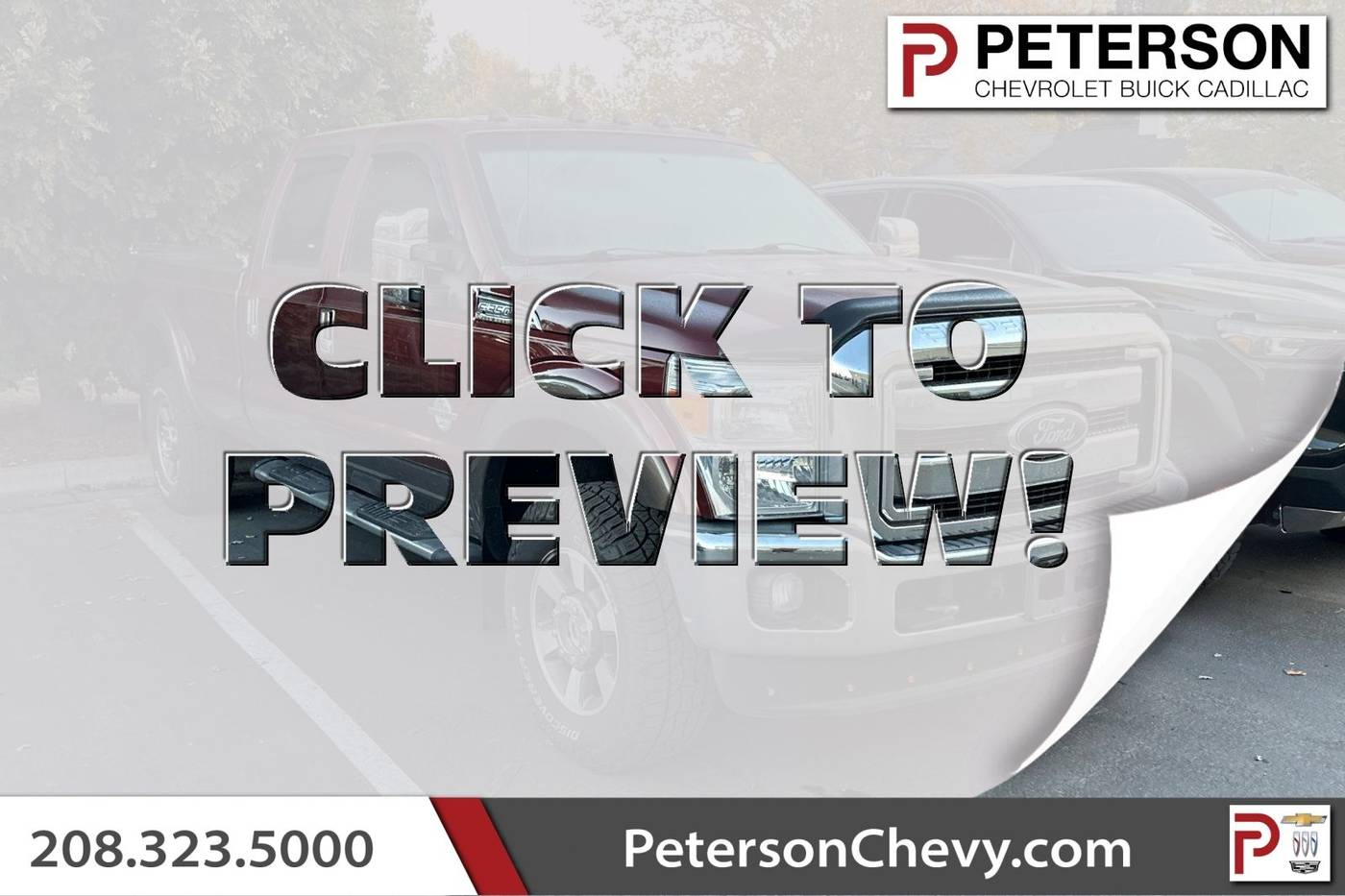 2015 Ford Super Duty F-350 Platinum — Pickup Truck — 104,584 mi — Boise, ID