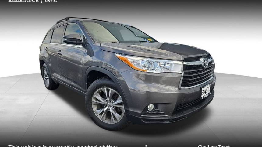 2015 Toyota Highlander XLE — SUV — 85,966 mi — Orchard Park, NY