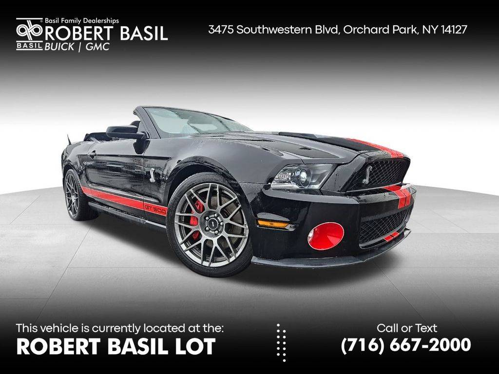 2012 Ford Mustang Shelby GT500 — Convertible — 36,468 mi — Orchard Park, NY