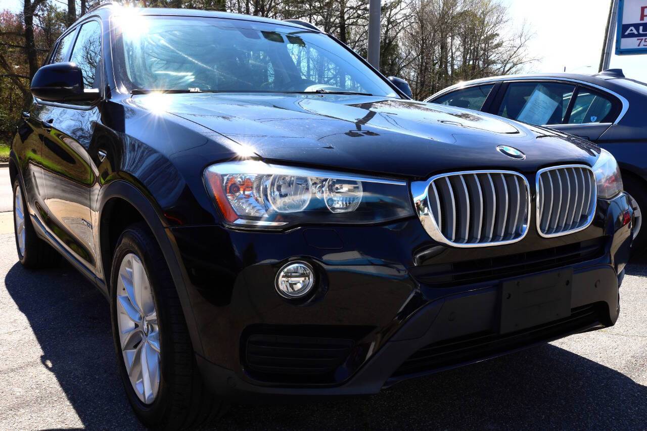 2016 BMW X3 28i — SUV — 68,900 mi — Virginia Beach, VA