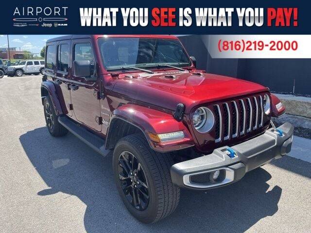 2022 Jeep Wrangler Sahara 4xe — SUV — 21,824 mi — Platte City, MO