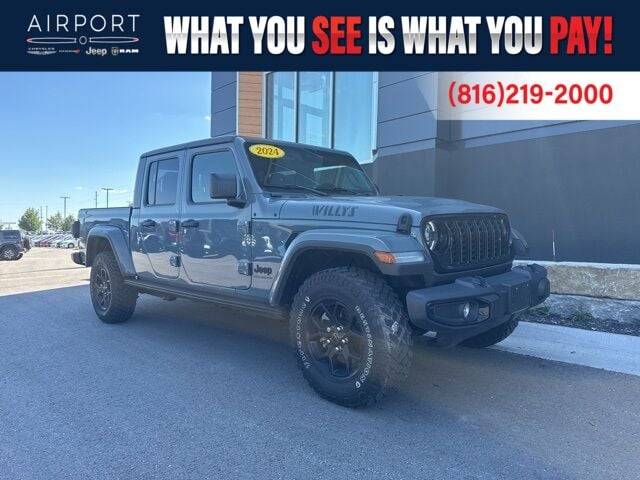 2024 Jeep Gladiator Willys — Pickup Truck — 23,298 mi — Platte City, MO
