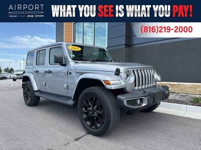 2021 Jeep Wrangler Sahara 4xe — SUV — 35,221 mi — Platte City, MO
