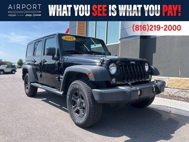 2018 Jeep Wrangler Sport — SUV — 79,546 mi — Platte City, MO