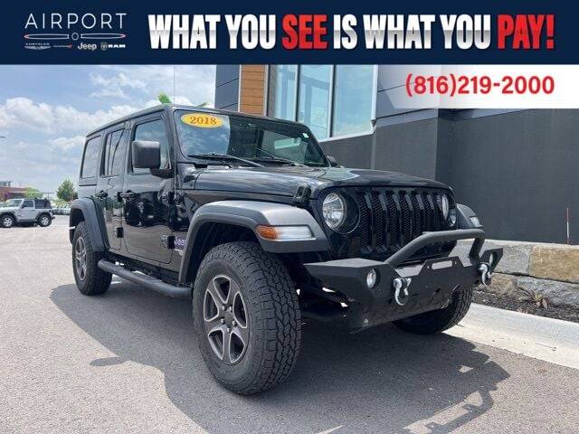 2018 Jeep Wrangler Sport S — SUV — 90,723 mi — Platte City, MO