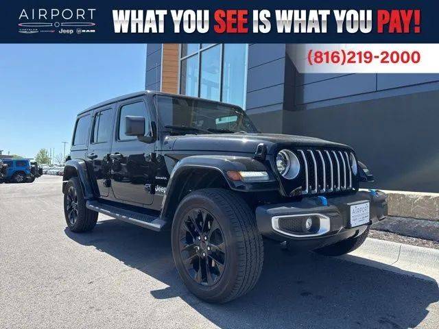 2023 Jeep Wrangler Sahara 4xe — SUV — 8,030 mi — Platte City, MO