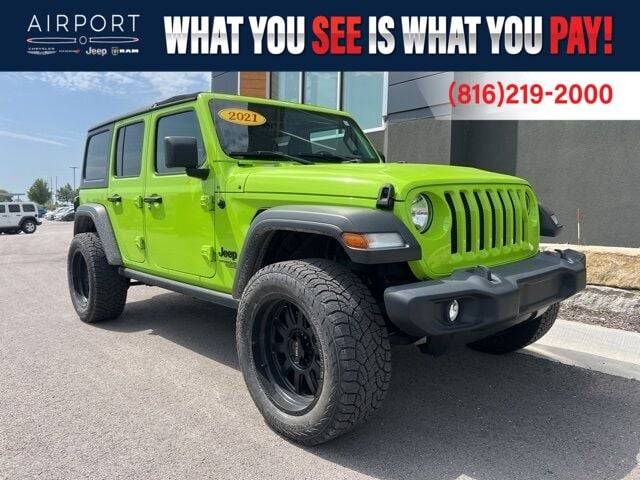 2021 Jeep Wrangler Sport S — SUV — 54,945 mi — Platte City, MO
