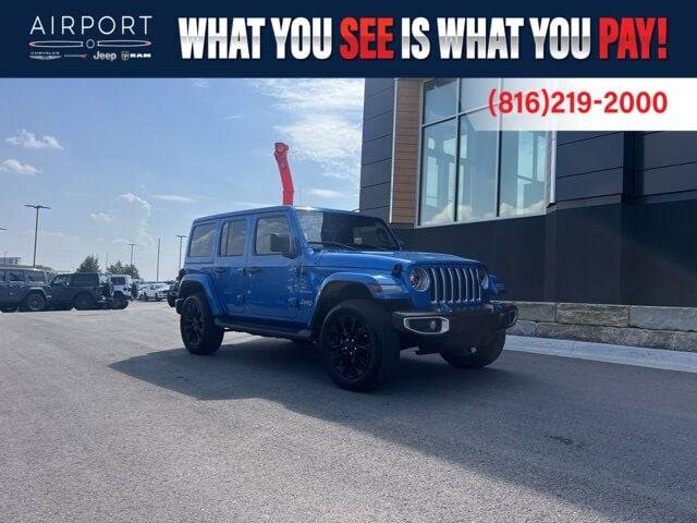 2022 Jeep Wrangler Sahara 4xe — SUV — 28,476 mi — Platte City, MO