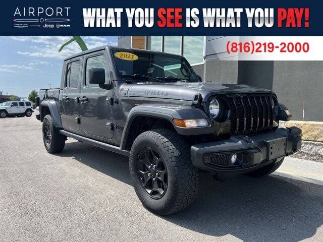 2021 Jeep Gladiator Willys — Pickup Truck — 83,919 mi — Platte City, MO