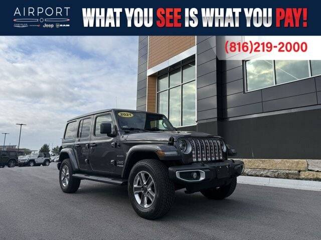 2021 Jeep Wrangler Sahara — SUV — 26,179 mi — Platte City, MO