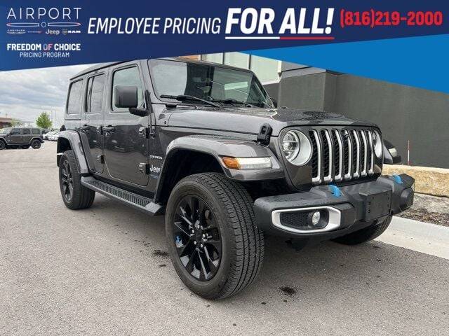 2022 Jeep Wrangler Sahara 4xe — SUV — 74,518 mi — Platte City, MO