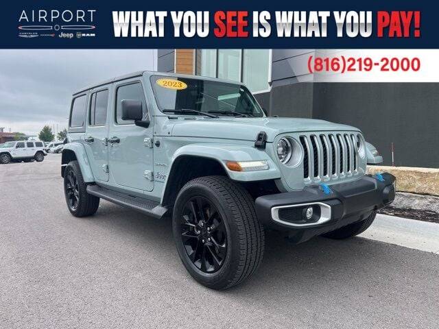 2023 Jeep Wrangler Sahara 4xe — SUV — 24,123 mi — Platte City, MO