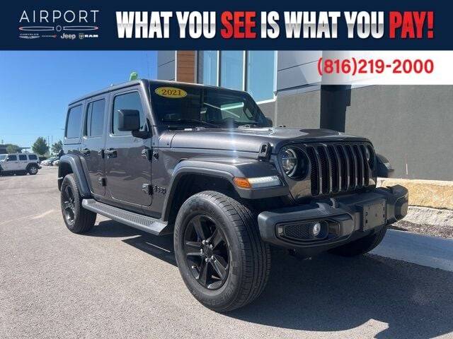 2021 Jeep Wrangler Sahara Altitude — SUV — 74,774 mi — Platte City, MO