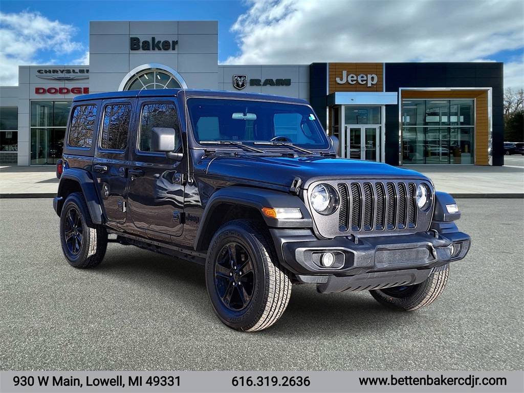 2021 Jeep Wrangler Sport Altitude — SUV — 48,250 mi — Lowell, MI