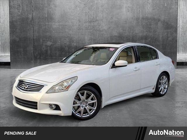 2012 INFINITI G G37 — Sedan — 74,356 mi — Pembroke Pines, FL