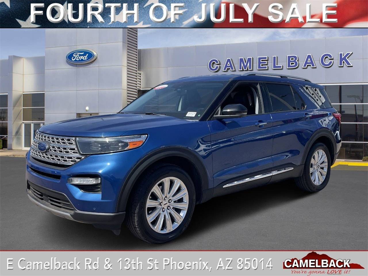 2021 Ford Explorer Limited — SUV — 38,560 mi — Phoenix, AZ