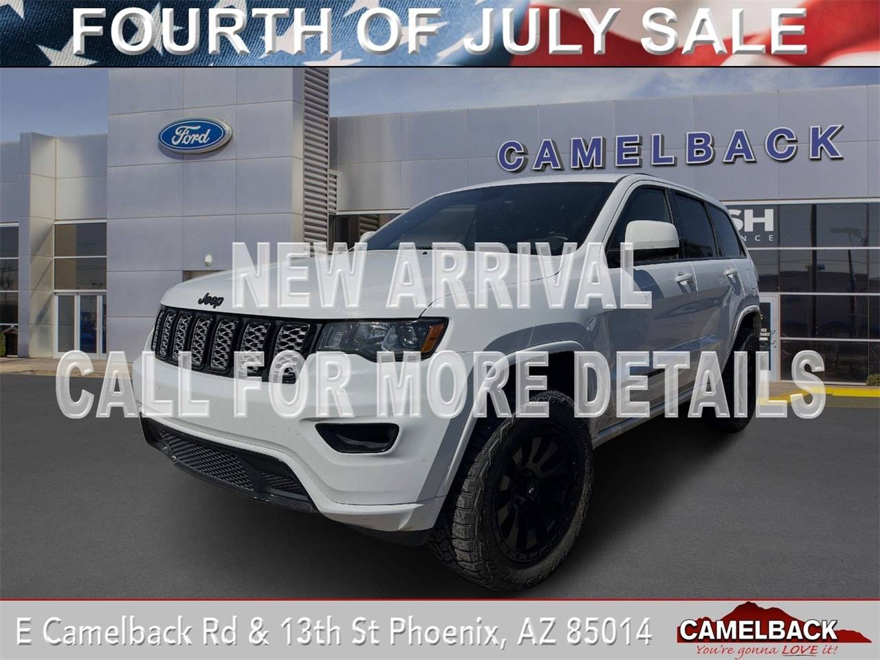 2018 Jeep Grand Cherokee Altitude — SUV — 84,532 mi — Phoenix, AZ