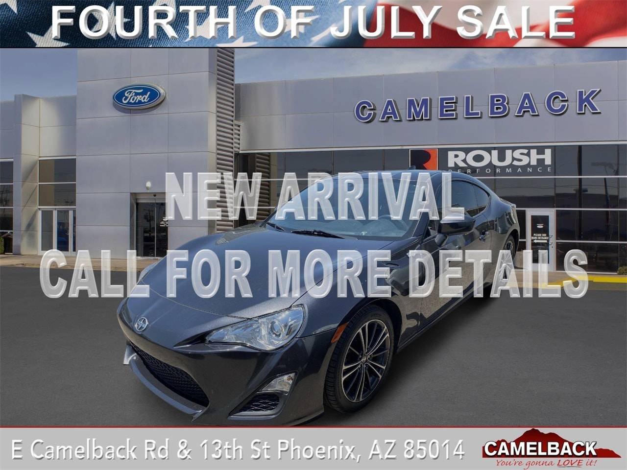 2015 Scion FR-S Base — Coupe — 37,382 mi — Phoenix, AZ