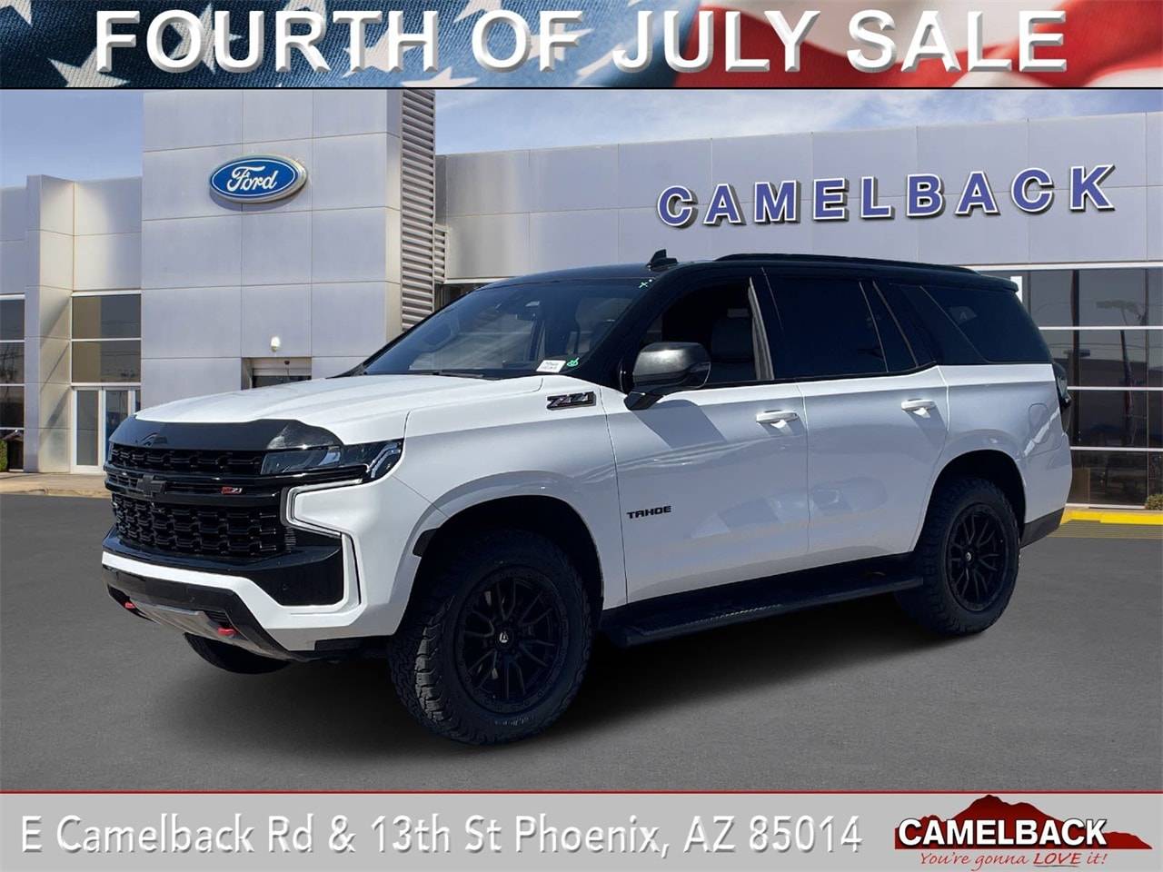 2021 Chevrolet Tahoe Z71 — SUV — 74,679 mi — Phoenix, AZ