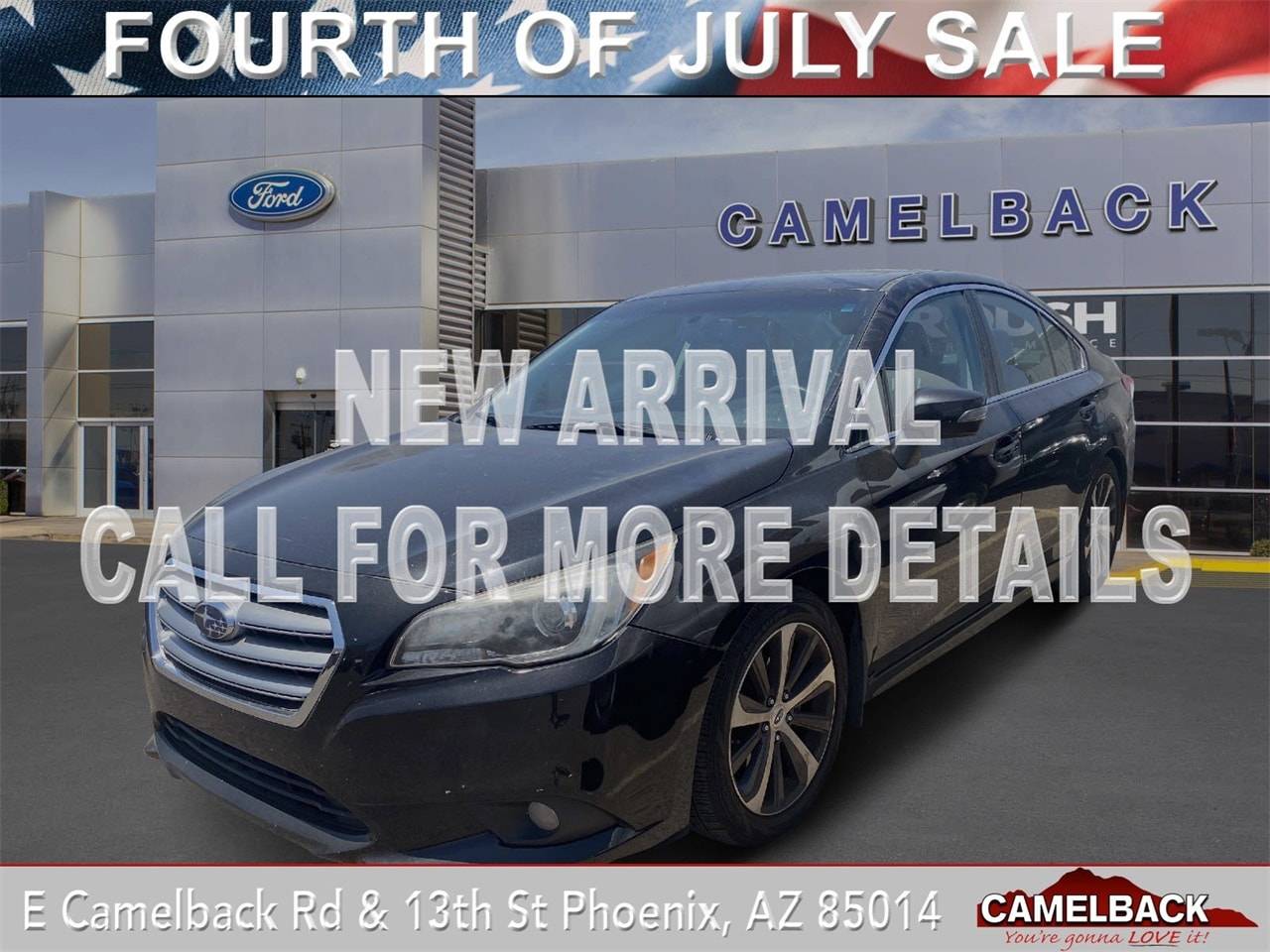 2015 Subaru Legacy 2.5i Limited — Sedan — 106,757 mi — Phoenix, AZ