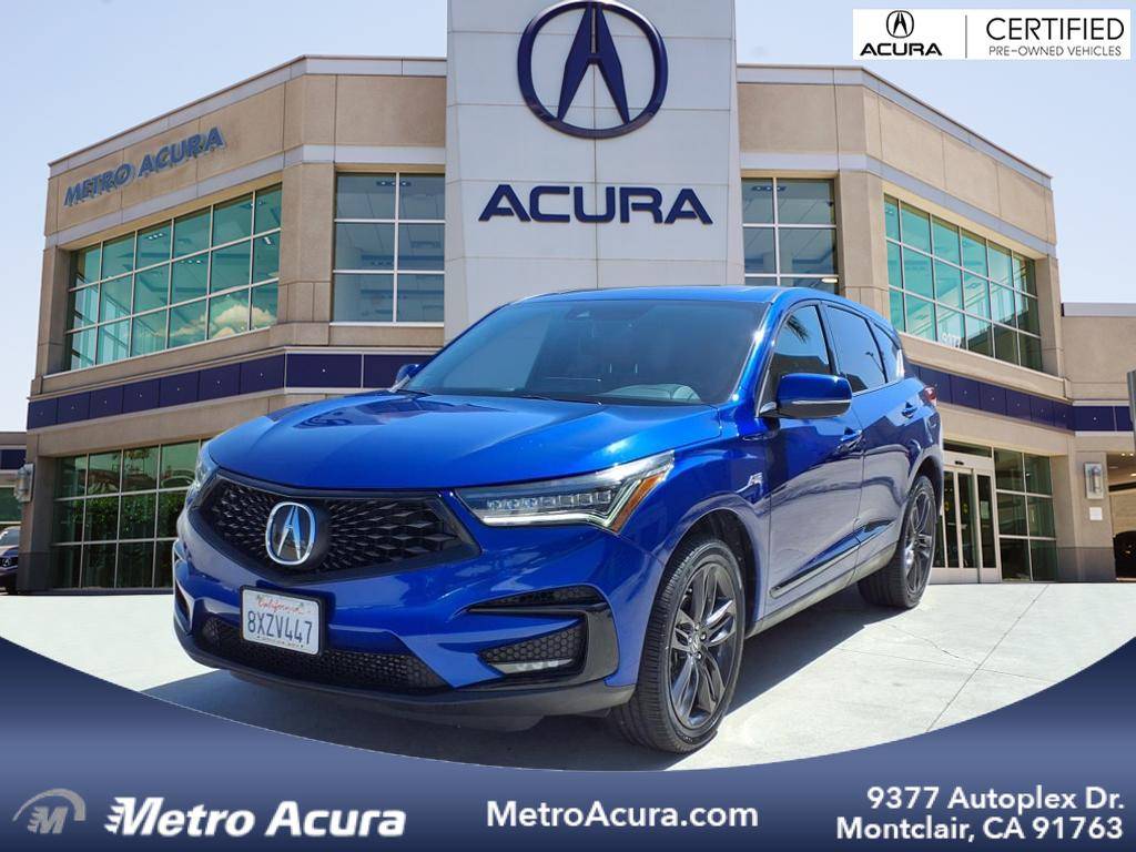 2021 Acura RDX A-Spec Package — SUV — 43,943 mi — Montclair, CA