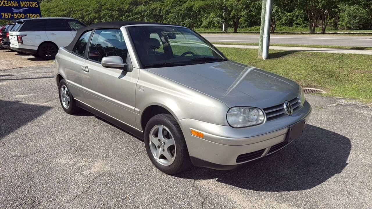 2000 Volkswagen Cabrio GLS — Convertible — 72,742 mi — Virginia Beach, VA