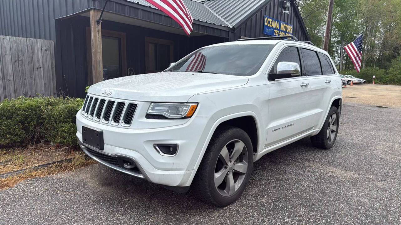 2015 Jeep Grand Cherokee Overland — SUV — 83,844 mi — Virginia Beach, VA